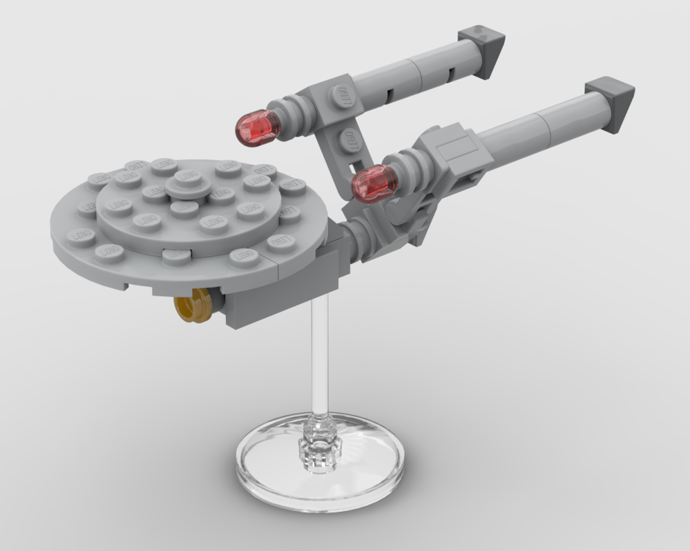 Lego (outdated) Mini U.S.S. Enterprise from The Original Series Star Trek
