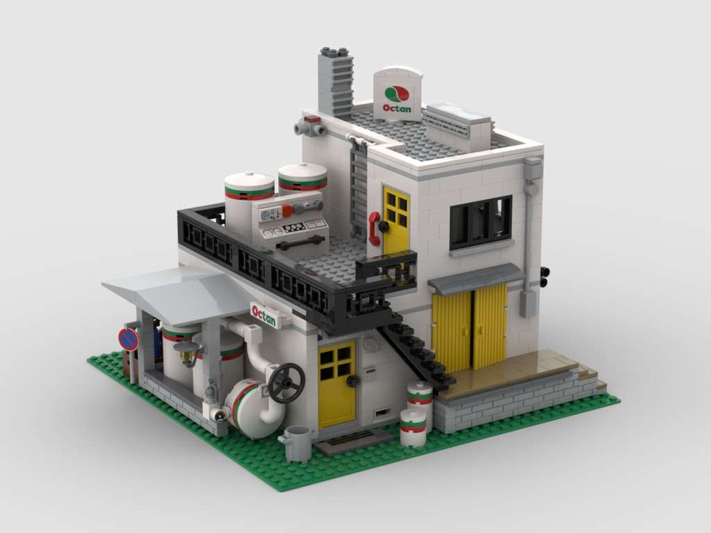 Lego Octan Chemie Fabrik - octan factory