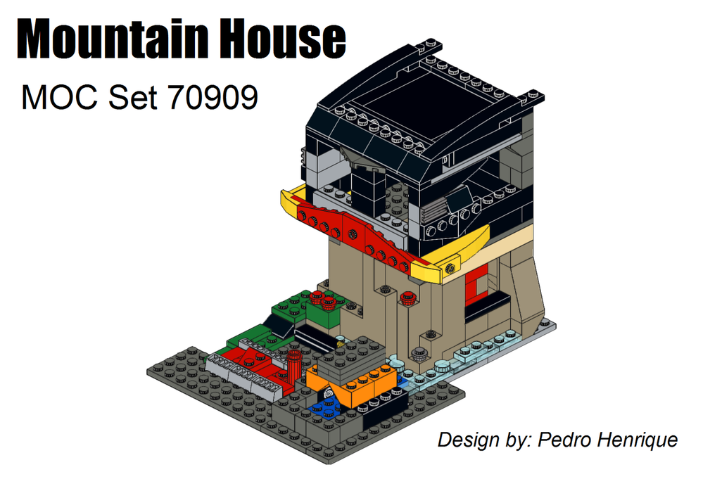Lego Mountain House - MOC 70909