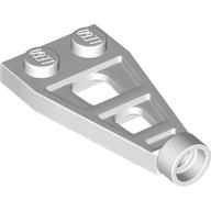 Lego Plate Special 1 x 2 with Long Stud Receptacle (Space Wing) / White