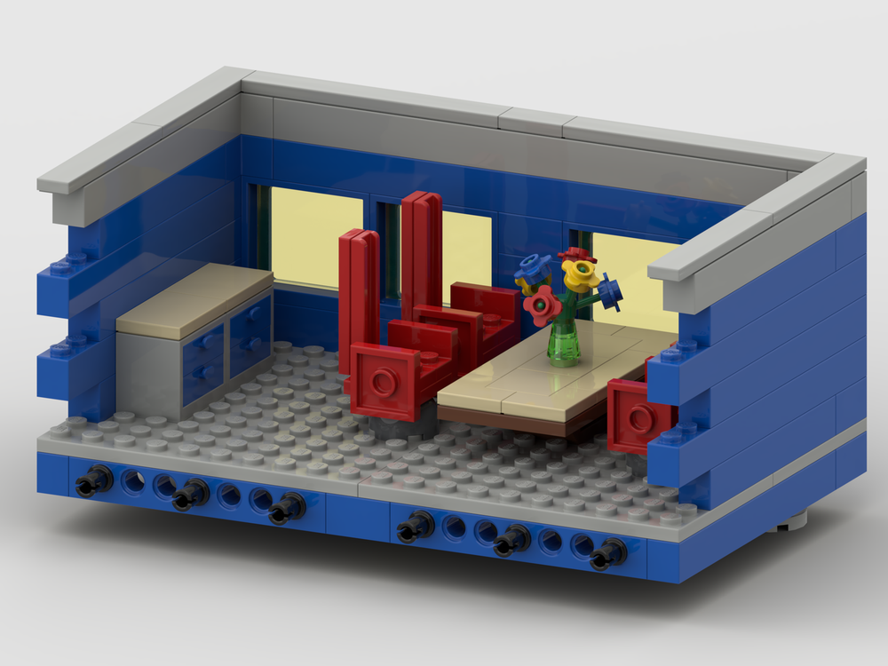 Lego Space Base Alpha - 7. Dining Room
