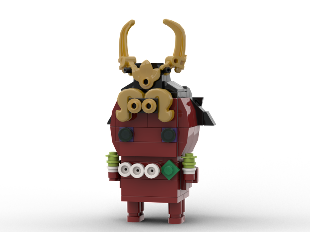Lego DJ Octavio Brickhead