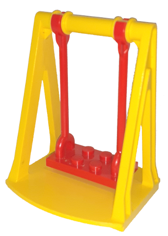 Lego Fabuland Swing Base with Red Seat
