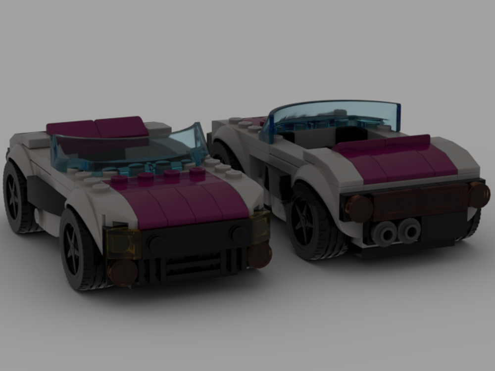 Lego 3rd generic sport car "modern"