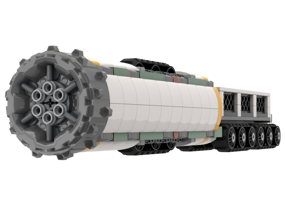 Lego Small Tunnel Boring Machine (TBM)