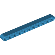 Lego Technic Beam 1 x 11 Thick / Dark Azure