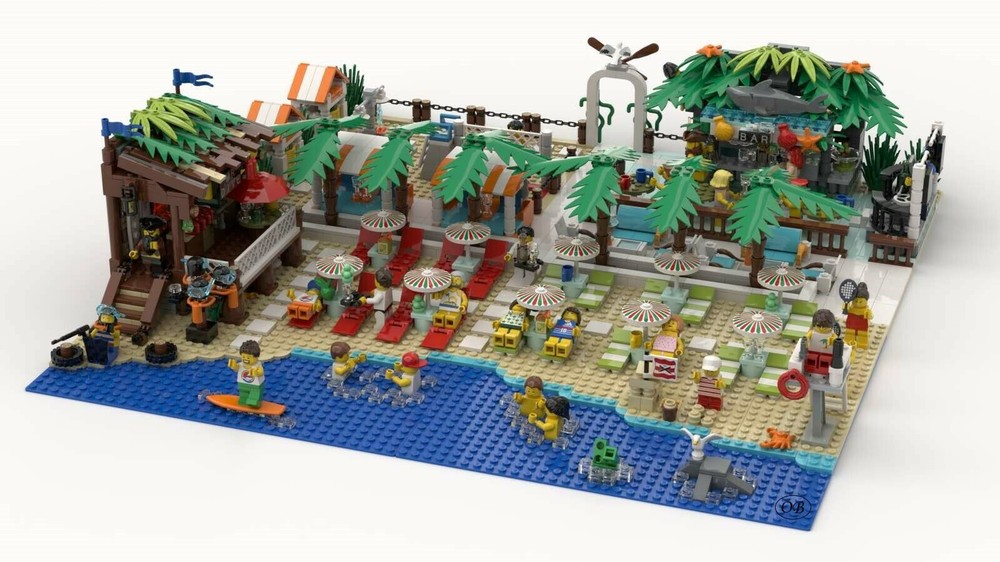 Lego Beach Bar