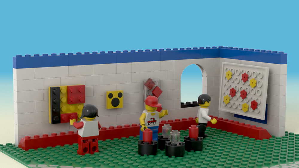 Lego 6374 Art exhibition