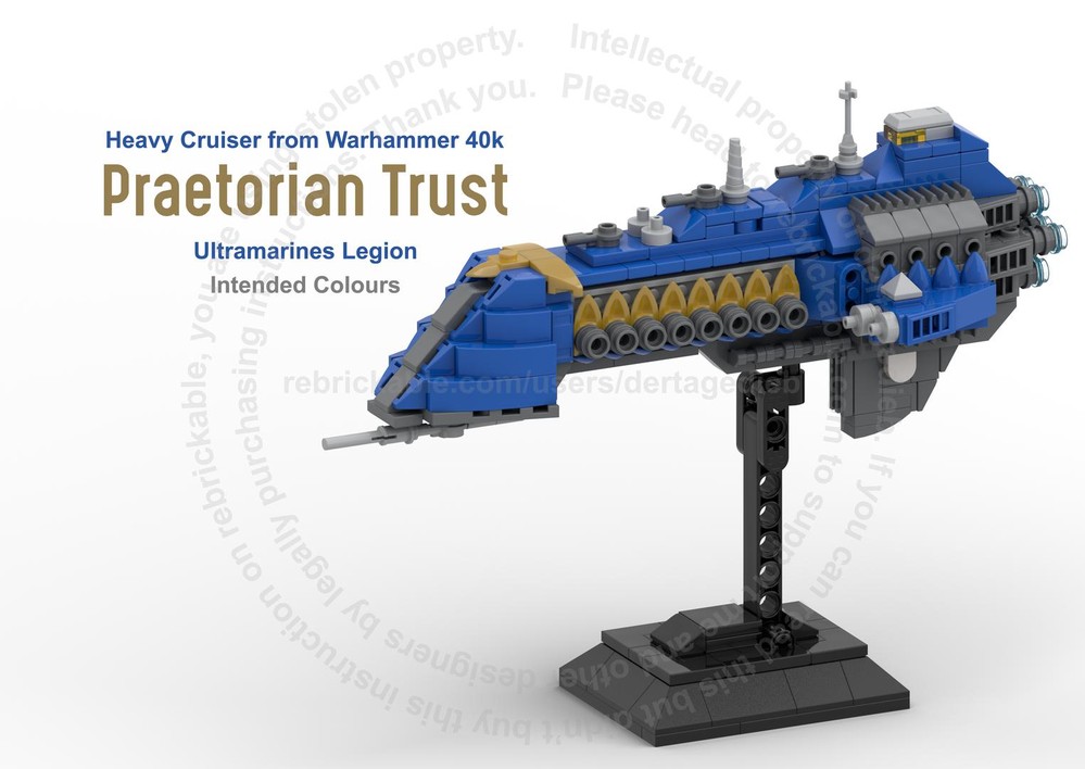 Lego Warhammer 40k Heavy Cruiser
