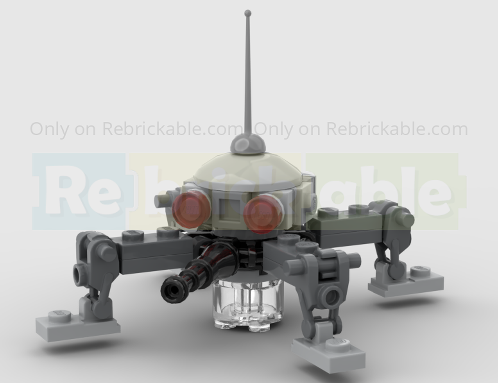 Lego REBRICKABLE EXCLUSIVE Dwarf Spider Droid