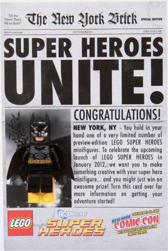 Lego Super Heroes Unite - Batman - New York Comic-Con 2011 Exclusive