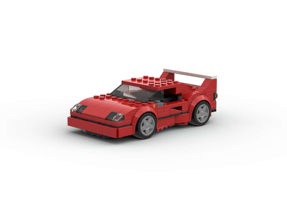 Lego 75890/31100 - Ferrari F40 8 stud mod