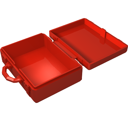 Lego Belville / Scala, Bag / Suitcase / Red