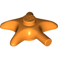 Lego Animal, Starfish / Orange