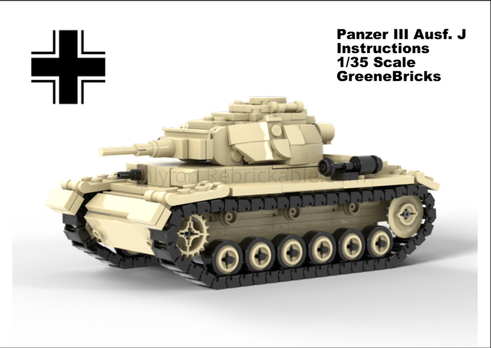 Lego Panzer III Ausf. J (African Campaign)