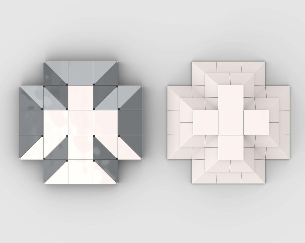 Lego A 2D CROSS and A 3D CROSS