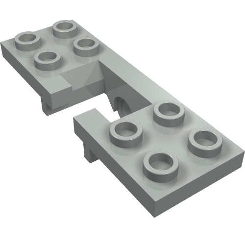 Lego Technic Changeover Plate / Light Gray