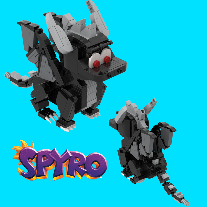 Lego (Skylander Academy) Dark Spyro