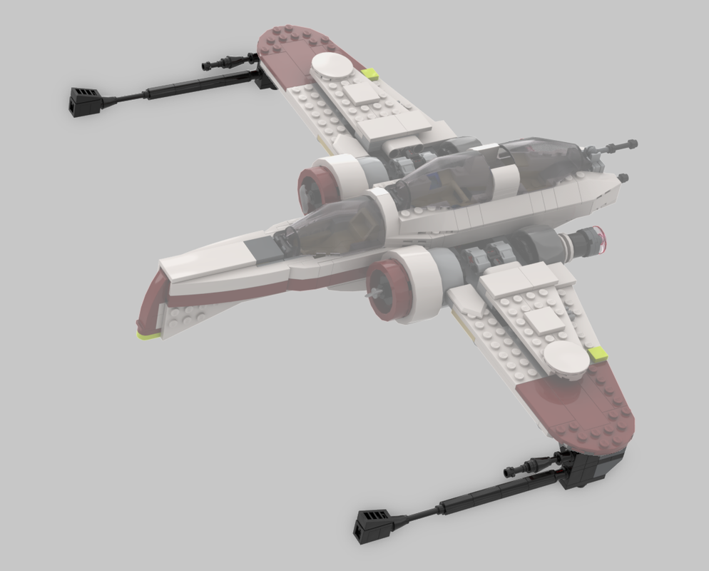 Lego 2025 ARC 170 Better Cannons (MOD)