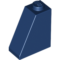 Lego Brick Sloped 65° 2 x 1 x 2 / Dark Blue