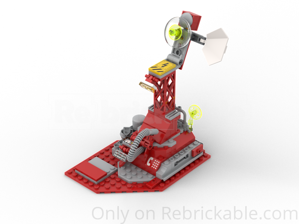 Lego Red Silt Station
