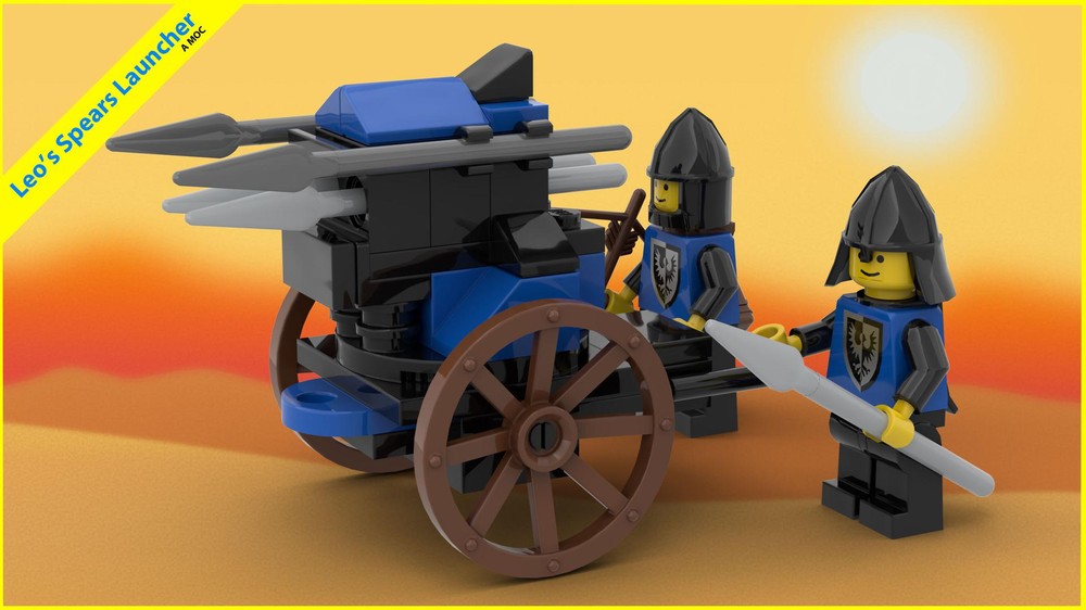 Lego Leo's Spears Launcher