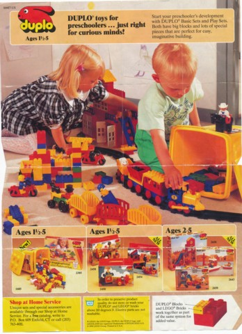 Lego 1990 Mini Duplo (114417-US)