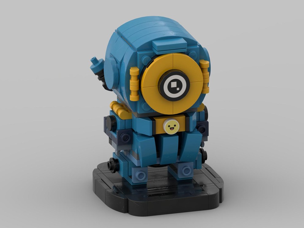 Lego Pathfinder from Apex Legends in LEGO Brickheadz