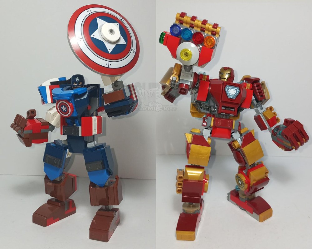 Lego Marvel Civil War Mech Armor Bundle