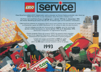 Lego 1993 Medium Service Packs Swiss (922711-CH)