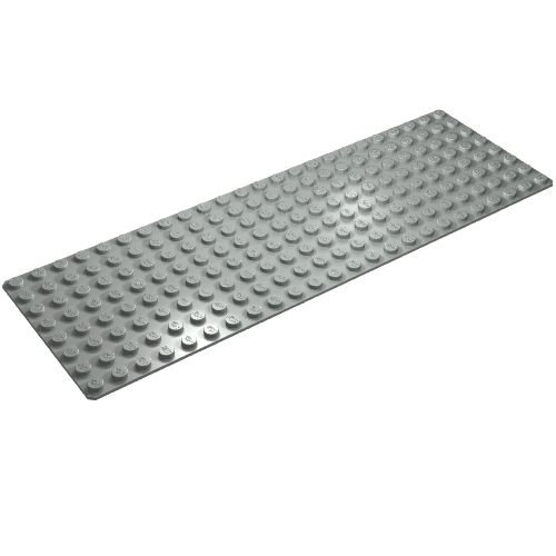 Lego Baseplate 8 x 24 / Light Gray