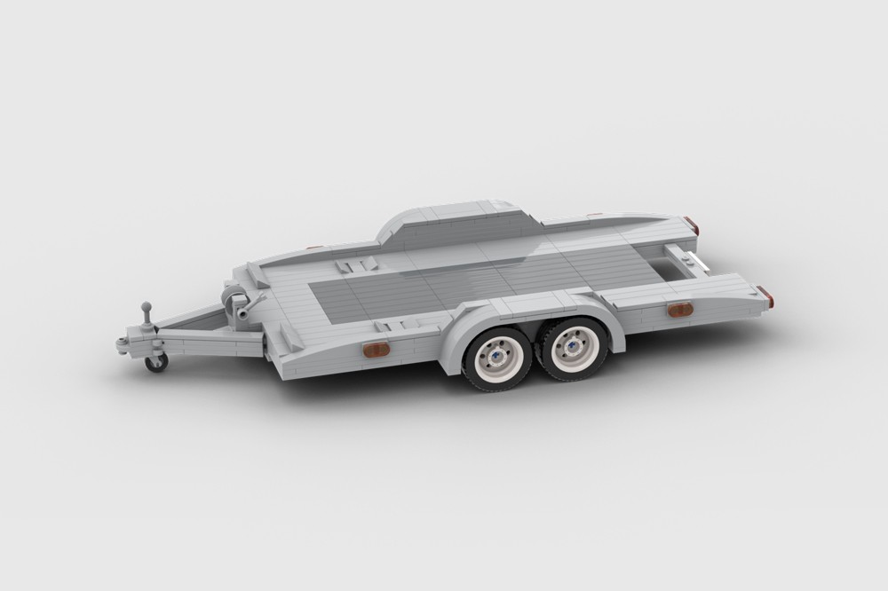 Lego German Car Trailer