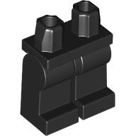 Lego Hips  and Legs Plain / Black