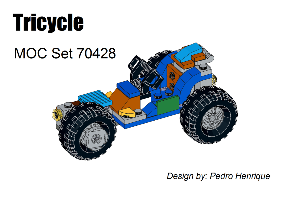 Lego Tricycle - MOC 70428