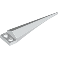 Lego Plate Special 1 x 2 with Angular Extension and Flexible White Tip