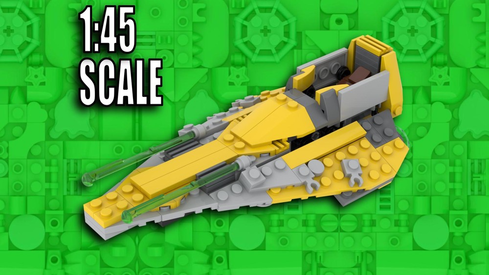 Lego Anakin's Delta 7 Alternate ETA 2 Build
