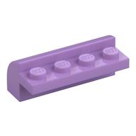 Lego Brick Curved 2 x 4 x 1 1/3 / Medium Lavender