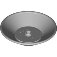 Lego Dish 5 x 5 / Light Bluish Gray
