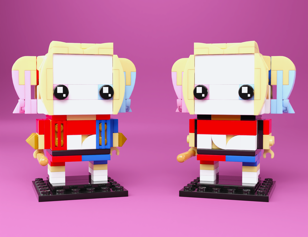 Lego Harleen Quinzel (Suicide Squad) Custom Brickheadz