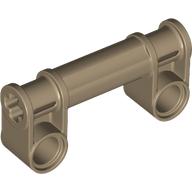Lego Technic Connector 1 x 2 x 4 with 2 Pin Holes, 2 Axle Holes / Dark Tan