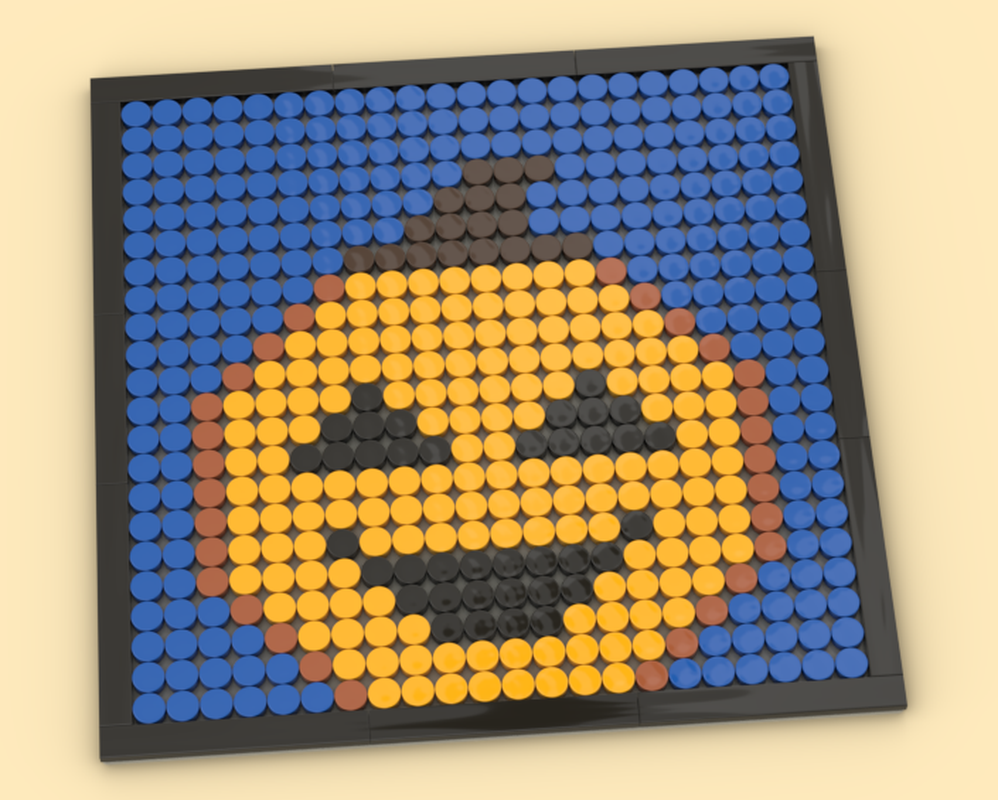 Lego Halloween frame