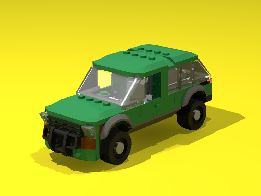Lego Green SUV