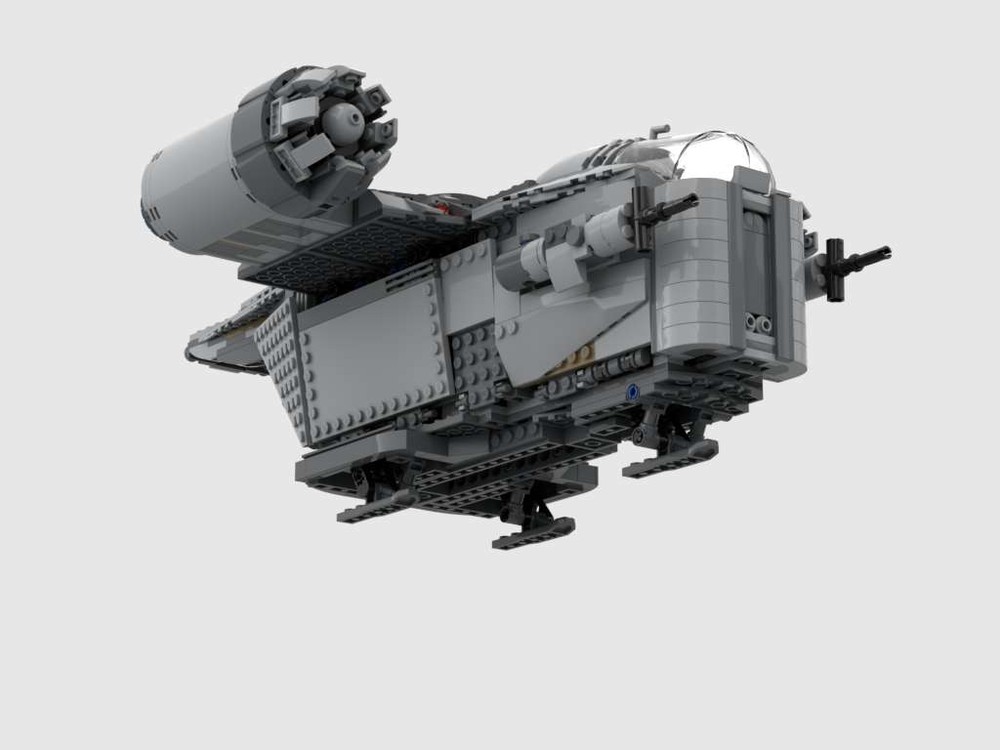 Lego Custom instructions retractable landing gear Razor Crest