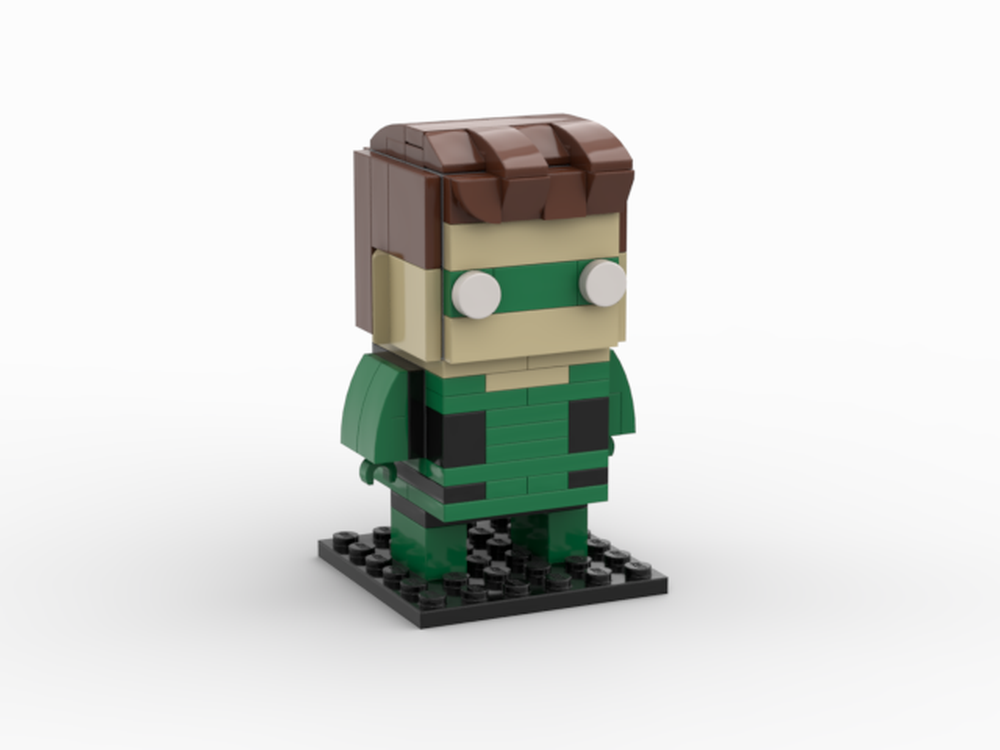 Lego Brickhead Green Lantern
