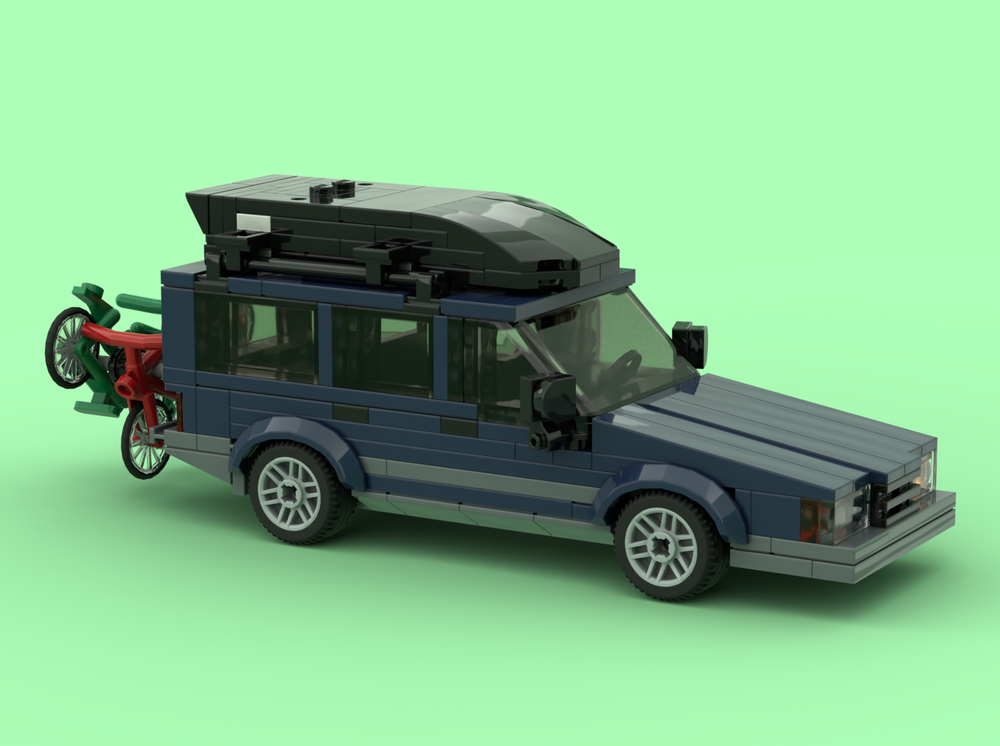Lego Bicycle rack for car
