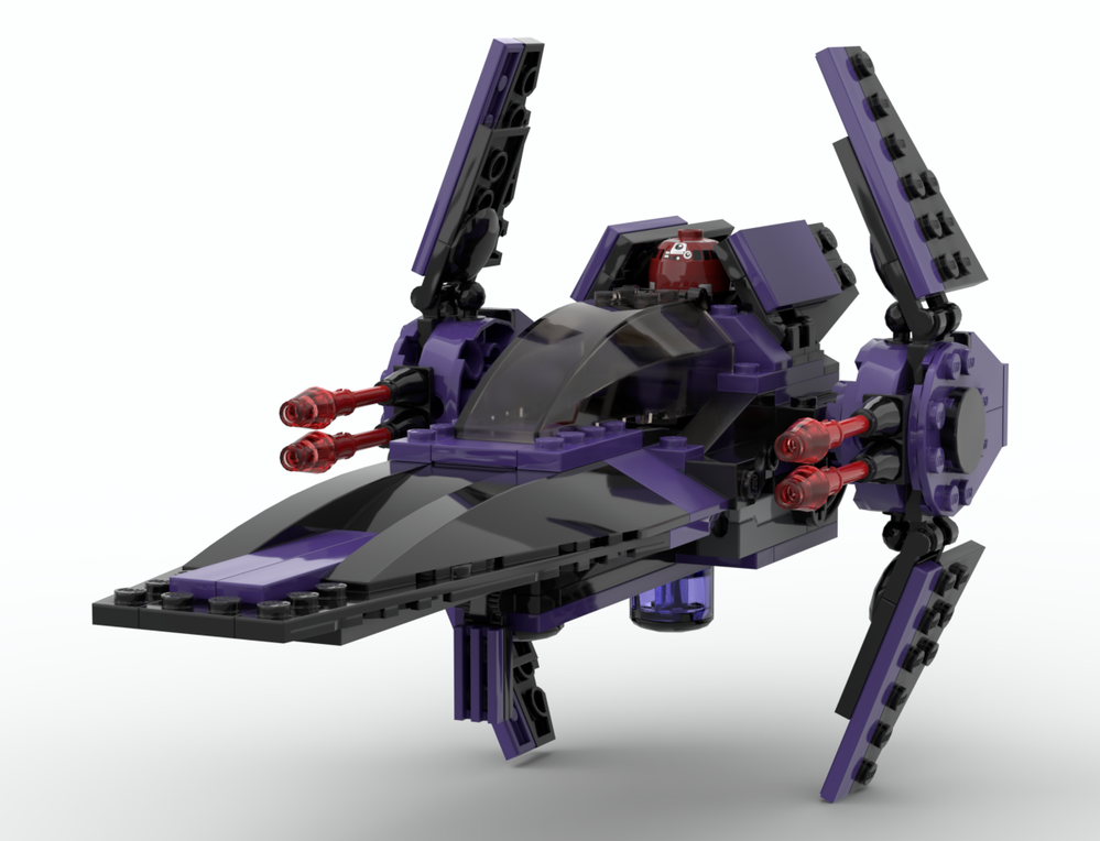 Lego V-Wing Purple