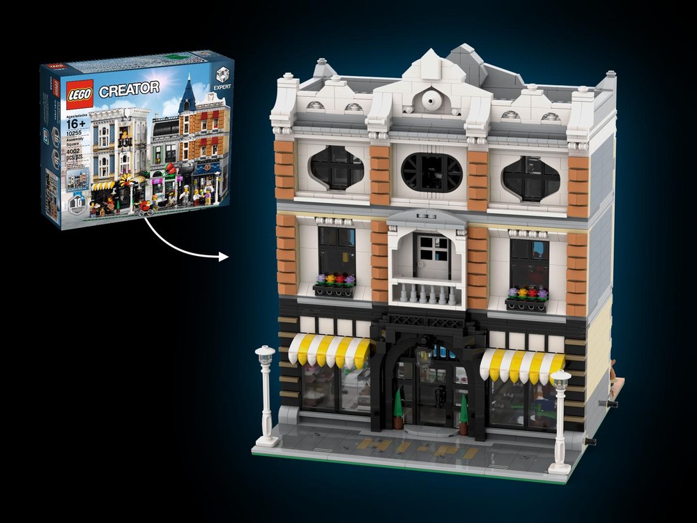 Lego Hi-Fi Store & Cafe - 10255 Assembly Square Alternative Build