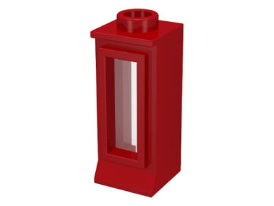 Lego Window 1 x 1 x 2 with Trans-Clear Glass (29 / 29glass)