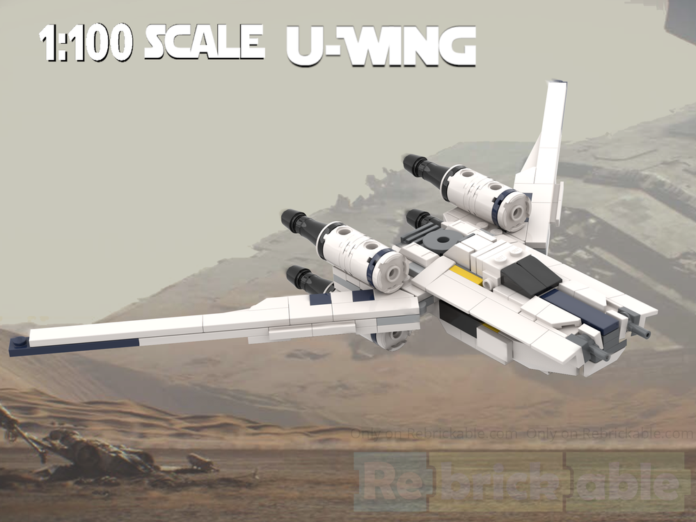 Lego 1:100 U Wing Starfighter (Squadron Scale)