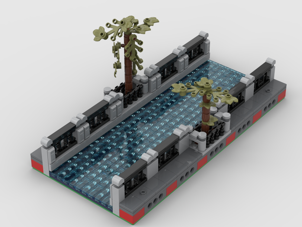 Lego MILS Canal - Straight Line